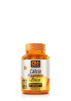 CÁLCIO, MAGNÉSIO E ZINCO + VITAMINA D 1400MG